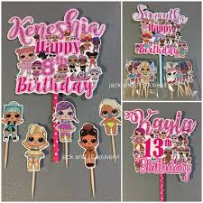 To keep our edible cake images in the best useful state, please keep them away from making content with water or heat. Jack Jill Souvenir Cake Topper Lol Surprise Theme Caketopperjakarta Caketopper Hiasankueulangtahun Hiasankueultah Hiasankueulangtahunanak Lolsurprisebirthday Lolsurpriseparty Lolsurprisepartytheme Lolsuprisebirthdaytheme