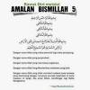 Diperturunkan dari ayahandaku.sesuai dijadikan amalan setiap kali sebelum menjamah makanan atau rezeki. 1