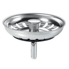 To replace the part, you can access the drain assembly through an opening located in the back of the sink base. Astini Replacement 90mm Stainless Steel Strainer Plug Bwstss Top