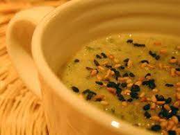 Sesame Zucchini Soup Recipe Chocolate Zucchini Zucchini Soup Zucchini Soup Recipes Soup Recipes