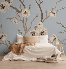 Here are only the best japanese art wallpapers. Grey Blue Japanese Floral Wall Mural Feathr Wallpapers