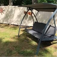 We spend 72 hours on research, videography and editing to review and choices the products. Andover Mills Marquette 3 Seat Daybed Porch Swing With Stand Reviews Wayfair