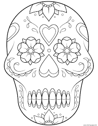 Sugar Skull 2 Calavera Coloring Pages Printable In few clicks you can touch the magic of machine learning technologies. sugar skull 2 calavera coloring pages