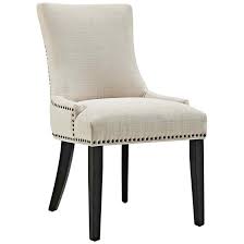 Marquis Beige Fabric Dining Chair 33t45 Lamps Plus In 2020 Dining Chairs Fabric Dining Chairs Tufted Dining Chairs