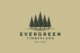 Evergreen Pines Spruce Cedar Tree Logo Graphic By Enola99d Creative Fabrica Tree Logos Evergreen Cedar Trees