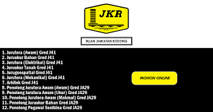 Jabatan pelabuhan dan dermaga sabah. Permohonan Jawatan Kosong Di Jabatan Kerja Raya Jkr Kelayakan Diploma Ijazah