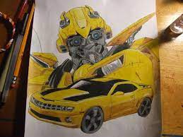 How to draw bumblebees battle mask. Bumblebee Drawing Arte Dibujos