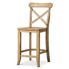 Bring A Rustic Look To Your Bar Or Kitchen With This Harvester X Back 24 Hardwood Barstool The Curved X Back Gives You Counter Stools 24 Counter Stools Stool