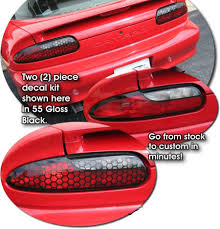 camaro tail light enhancement decal kit atd chvcmrodcl34 camaro tail light enhancement decal kit