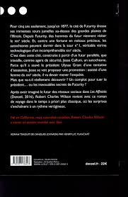 Depuis futurity, des hommes du futur viennent visiter le xixe siècle. La Cite Du Futur Robert Charles Wilson Denoel Grand Format La Libreria Paris
