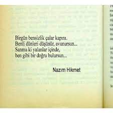 Bu Gorsel Icin En Gozde Etiketlerden Bazilari Sunlardir Ask Siir Siirsokakta Nazimhikmet Ve Sair Siir Ozlu Sozler Alintilar
