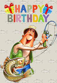 Maybe you would like to learn more about one of these? Fishing Printable Birthday Cards Printbirthday Cards