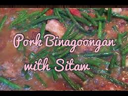 Pork Binagoongan With Sitaw Shrimp Paste Authentic Filipino Dish Youtube