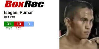 BoxRec: Isagani Pumar