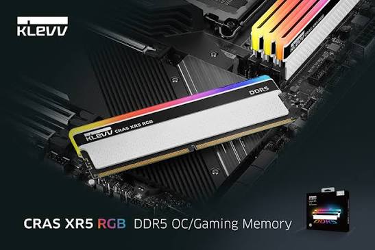 KLEVV CRAS XR5 RGB 32GB (2x16GB) DDR5-6200MHz Desktop Memory thumbnail 2