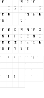 Dwarf runes behave exactly as . Dwarf Runes 1 Font Fontpalace Com