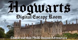 Free Hogwarts Digital Escape Room Digital Escape Room Harry Potter Classroom Escape Room