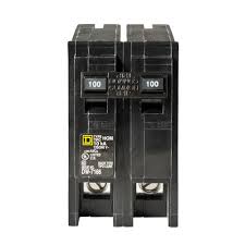 Square D Homeline 100 Amp 2 Pole Circuit Breaker Box Packaging Hom2100cp The Home Depot