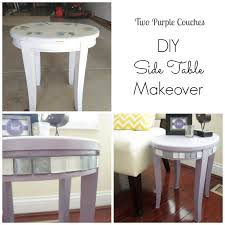 Diy Side Table Makeover Side Table Makeover Diy Side Table Table Makeover