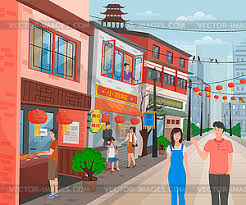 Download 23,336 city clipart free vectors. China City Street People S Life Happy Man Waving Vector Clipart