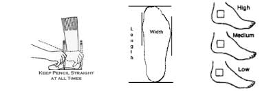 boot sizing information