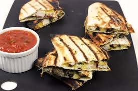 How to make a grilled chicken quesadilla. Grilled Chicken Quesadilla Recipe Food Fanatic