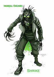 Kit solent was an archaeologist in london , with a particular interest in scriven artefacts. Mortal Engines Shrike By Ronaldosantana On Deviantart