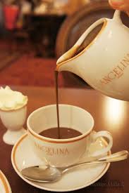 La Maison Angelina Chocolat Chaud Hot Chocolate Angelina Cafe Food