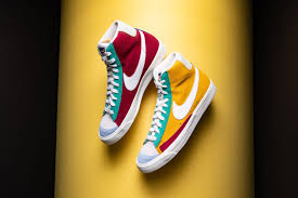 Nike Blazer Mid 77 Vntg Multicolor Suede Ci1167 600 2021 Nike Blazer Nike Nike Shoes Outlet
