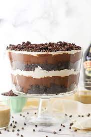 Boozy Baileys Chocolate Trifle Recipe Chocolate Trifle Moist Chocolate Cake Boozy Chocolate