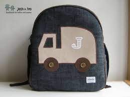 my handmade home garbage truck backpack for j ごみ収集車 可愛い