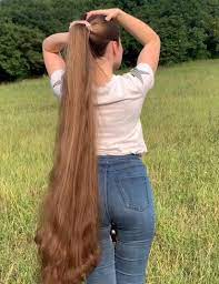 Video Extreme Hair Anzhela Long Hair Styles Really Long Hair Extreme Hair
