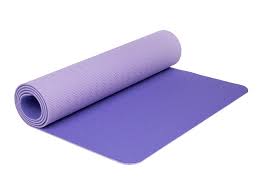 Standard yoga mats are 68 inches (5 and a half feet), and i guess i didn't realize how much longer using this thick yoga mat, i never felt that my joints were pressing into the ground during any poses. Sanga Yoga Mat Purple Loap Eu