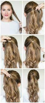 While this tutorial is specifically for medium length or long natural hair, it's the sort of style that's easy to apply to any hair type. Quick Easy Hairstyle Tutorials Braided Messy Bun Twisted Half Up Fancy Ponyta Easy Hairstyles Party Hairstyles For Long Hair Easy Hairstyles For Long Hair