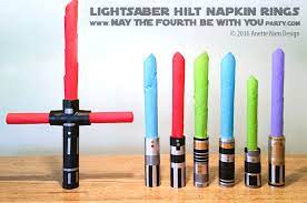 Diy lightsaber lightsaber design build your own lightsaber lightsaber handle diy sabre laser sabre laser personality: Diy Lightsaber Hilt Napkin Rings Part 1 May The Fourth Be With You Party