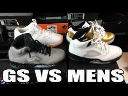 jordan retro sizes mens vs youth comparison review kids 9y vs mens 9