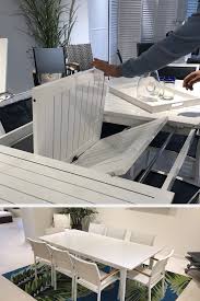 Lux Sling Dining By Lloyd Flanders The Wickery Aluminum Dining Set Sling In 2020 Teak Outdoor Furniture Aluminum Chairs Teak Outdoor