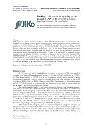 Percentage of sales penjualan yang kredit. Pdf Banking Credit Restructuring Policy Amid Covid 19 Pandemic In Indonesia
