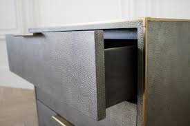 Check spelling or type a new query. Restoration Hardware Gray Saunderson Shagreen Nightstand At 1stdibs