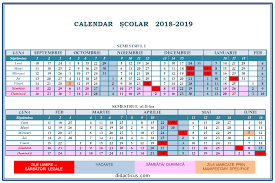 Prima zi de scoala va fi pe 11 septembrie si comunica experienta portalinvatamant.ro. Structura Anului Ècolar 2018 2019 Periodic Table School Education
