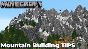 Tips On How To Build Awesome Mountains In Minecraft 1 15 Survival Guide Youtube