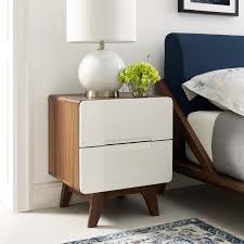 The most common wood bedside table material is wood. Origin Wood Nightstand Or End Table Contemporary Modern Furniture Lexmod