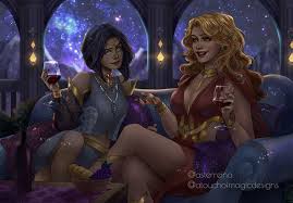 Amren And Mor A Court Of Mist And Fury Sarah J Maas Books Sarah J Maas