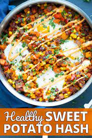 Sweet Potato Hash Recipe With Eggs Evolving Table Recipe Sweet Potato Hash Stuffed Sweet Potato Healthy Potato Hash Recipe