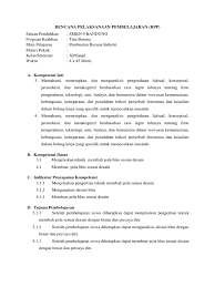 Rencana pelaksanaan pengajaran (rpp) jurusan tata busana smk negeri. Rpp Pola Busana Pdf