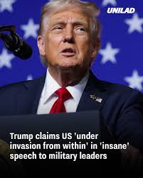 He's spending 'trillions of dollars' defending it 😳