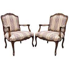 pair of drexel heritage french provincial louis xv style armchairs louis xv style armchairs dining chairs for sale fabric dining room chairs