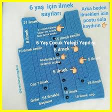6 Yas Cocuk Yelegi Yapilisi Derya Baykal Orgu Modelleri Derya Baykal Orgu Modelleri 2020 Baby Knitting Patterns Bebek Etek Bebek Elbise Ogreticileri
