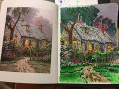 All you need is photoshop (or similar), a good photo, and a couple of minutes. 42 Thomas Kincade Posh Coloring Book Ideas Thomas Kinkade Thomas Coloring Books