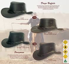 Dingo Buffalo Swagman Coastline Hats By Jacaru Australia Buffalo Leather Hats Hat Fashion